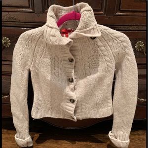 Les Copains unisex girls/boys heavy wool sweater